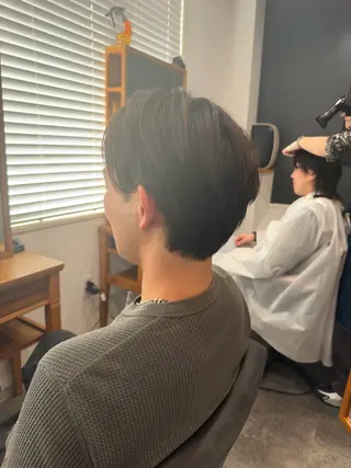 ショート パーマ メンズ Meteor 店長 祝田涼太のヘアスタイル