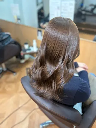 セミロング カラー 🍒Ayana🍒 艶カラー🍒のヘアスタイル