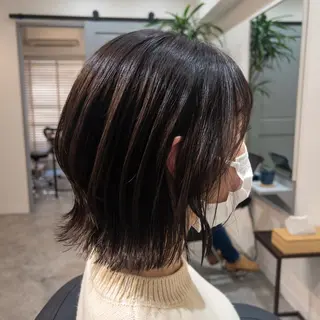ショート ENA レイヤー/くびれヘアのヘアスタイル