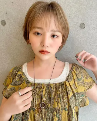 ショート 似合わせカット/ レイヤーカット/新谷のヘアスタイル