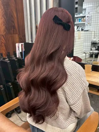 ロング カラー 🇨🇳ハイトーン ワンホン🇰🇷ななのヘアスタイル