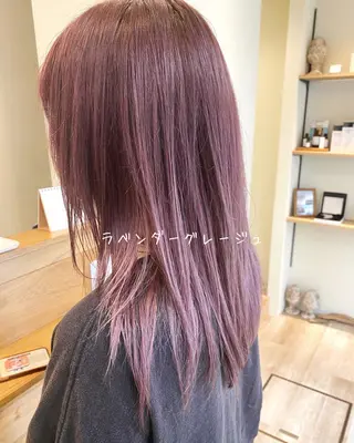 セミロング CASANE 大橋康智のヘアスタイル