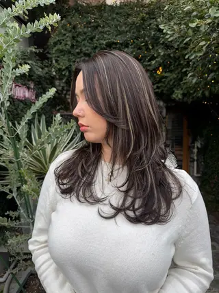 ロング レイヤーカット ショート/ダイスケのヘアスタイル