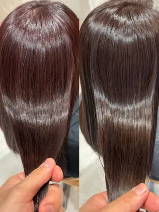 ロング endo susumuのヘアスタイル