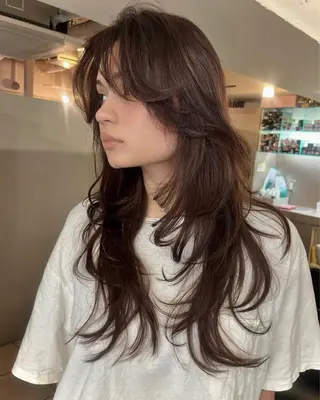 ロング カラー ヘアセット🌷カラー 🌷似合わせmaoのヘアスタイル