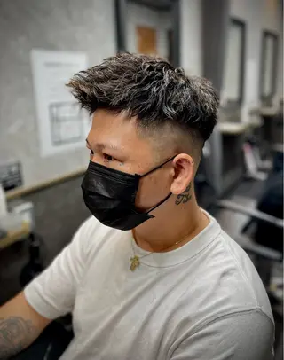 ショート パーマ 【再現性120%】 🔥龍也リュウヤ🔥のヘアスタイル