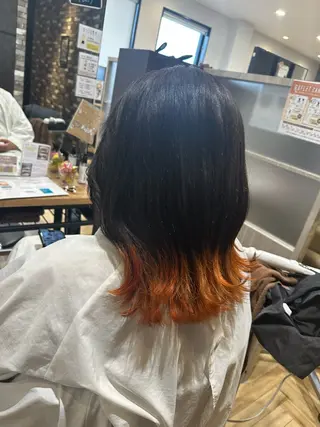 ミディアム カラー arl 豊田店のヘアスタイル