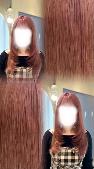ロング GEM lit soraのヘアスタイル