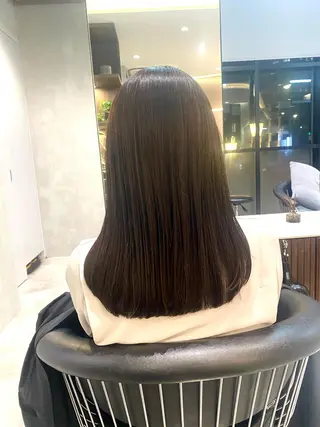 セミロング 木代成 陽太のヘアスタイル
