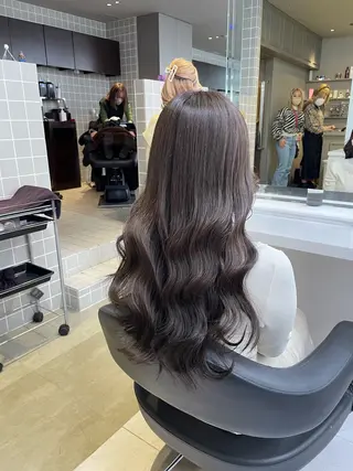 ロング ヘアアレンジ 🫧ハイトーン/ 髪質改善/ヒナタ🫧のヘアスタイル