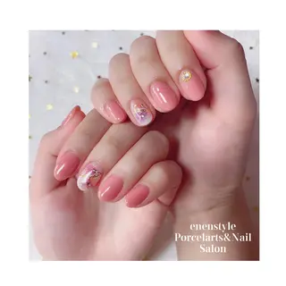 ショート ネイル 🐾enen style 🐾のネイルデザイン