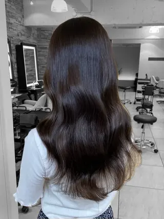 ロング 暗色カラー/レイヤー 🩶KAITOのヘアスタイル
