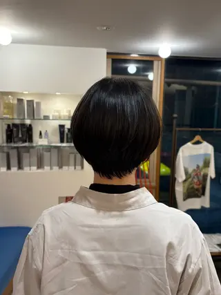 ショート アオキ サキ💫のヘアスタイル