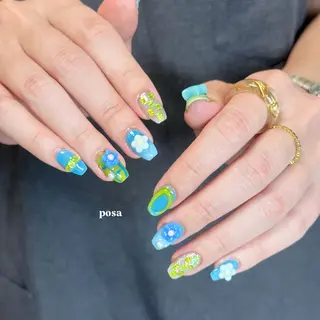 ネイル posa nail モエミのネイルデザイン