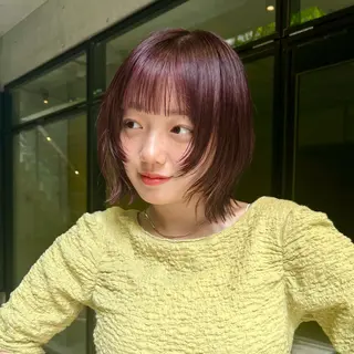 ショート カラー 暖色/柔らかベージュ 🐈ayano♡のヘアスタイル