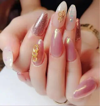 ネイル 🦋YU810 ナチュラル専門店🦋のネイルデザイン