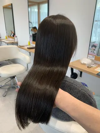 セミロング カラー 髪質改善特化 サロン✨代表HIROのヘアスタイル