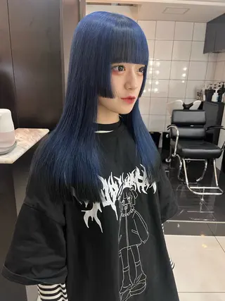 ロング カラー レイヤー/ハイトーン RYUSEIのヘアスタイル