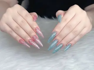 ロング GOHOUBI Nail 心斎橋店のネイルデザイン