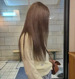 ロング カラー ブリーチリタッチ🧹 miyukiのヘアスタイル