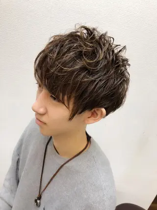 メンズ SHIORI💜口コ ミNo.1艶カラーのヘアスタイル