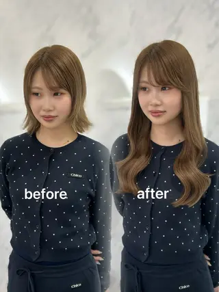 ロング 🩵ララモアナ nazu🩵のヘアスタイル