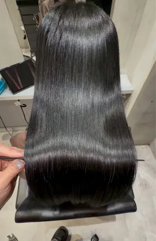 ロング カラー 艶髪×透明感カラー りこのヘアスタイル