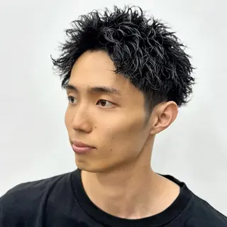 ショート メンズ 増田 祐のヘアスタイル