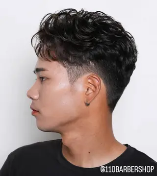 ミディアム メンズ 衛藤 星芭のヘアスタイル