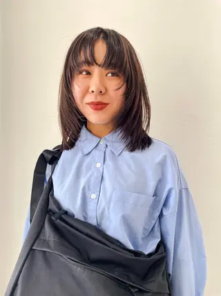 ミディアム HIBIKI/原宿 ハッシュカット🪄のヘアスタイル
