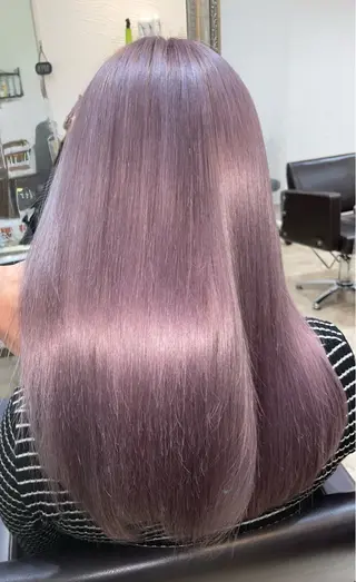 ロング カラー ハイトーン/骨格矯正 カット/HARU✂️のヘアスタイル