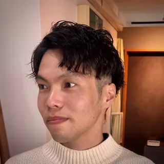 ショート パーマ メンズ 立川メンズカット/ メンズパーマ💈三上のヘアスタイル