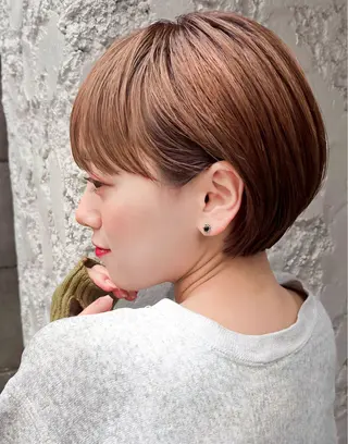 ショート レイヤーカット⭐️ ハッシュカット特化のヘアスタイル