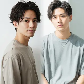 ショート メンズ 透明感カラー／ 髪質改善/近藤大二郎のヘアスタイル