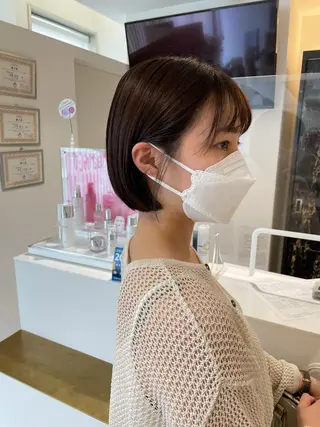 ショート 似合わせカット 迫留由弥のヘアスタイル