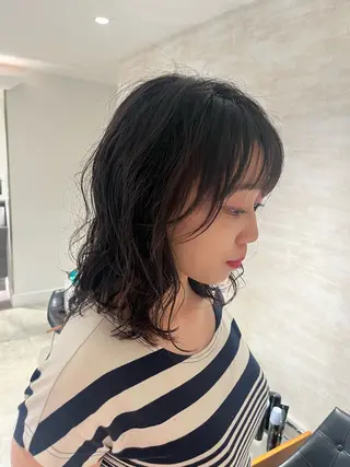 ミディアム 木村 飛蕗💎 カットモデル募集のヘアスタイル