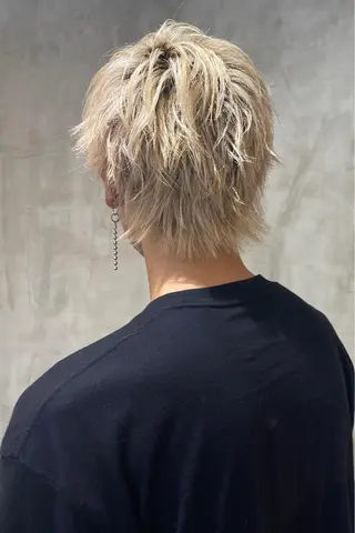 ショート カラー メンズ ill副店長 立和田純也のヘアスタイル
