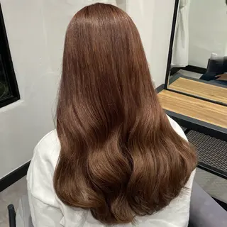 ロング カラー rion🌛 /都島/透明感カラーのヘアスタイル