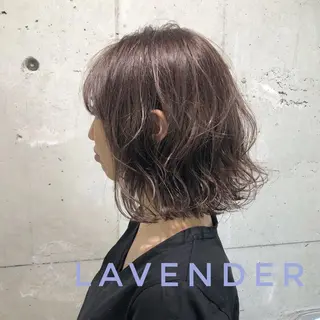 ミディアム カラー YU-KA ✂︎Rico.のヘアスタイル