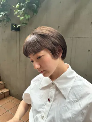 ショート ボブ/ショート 吉田竣のヘアスタイル