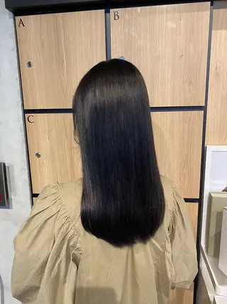 セミロング 髪質改善サロン 梅田/ヨナミネのヘアスタイル