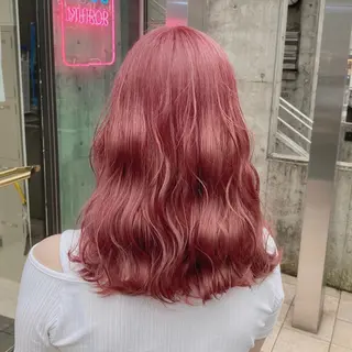 セミロング カラー ヘアアレンジ メンズ キッズ ブリーチの髪様 MASATOのヘアスタイル