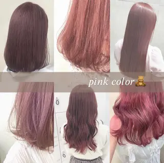 セミロング カラー ヘアアレンジ ayaka 🍨のマツエク・マツパデザイン