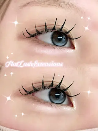 マツエク・マツパ 束感まつげ🎀美眉 NANAMIのマツエク・マツパデザイン