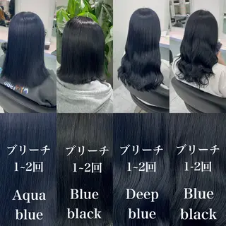 セミロング カラー ブリーチなしの達人 🌈KAITOのヘアスタイル