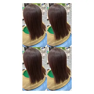 ミディアム カラー 店長✨レイヤー✖️ 髪質改善✖️韓国ヘアのヘアスタイル