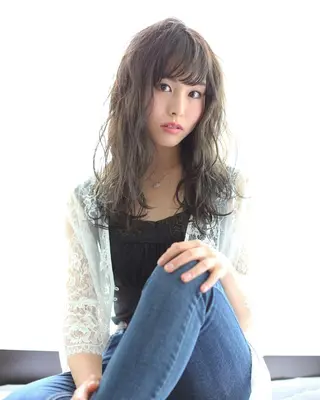セミロング 中野 恵脩のヘアスタイル