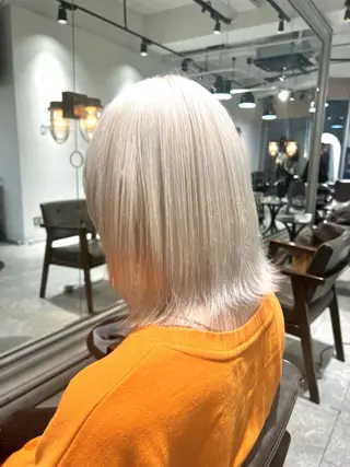 ミディアム カラー ヘアアレンジ 🌈インナーカラー ‘ショウマ’🌈のヘアスタイル