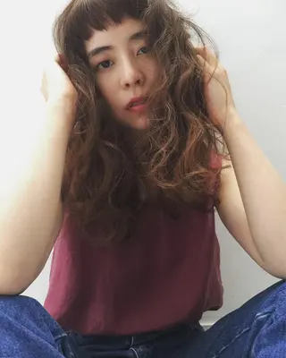 ロング パーマ フレンチボブパーマ Yuukiのヘアスタイル