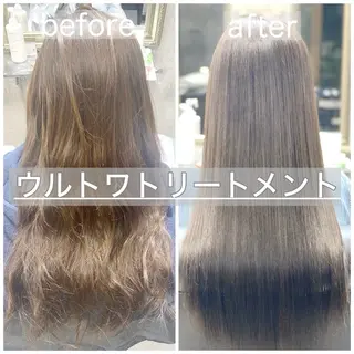ロング カラー ヤナ マネージャーのヘアスタイル
